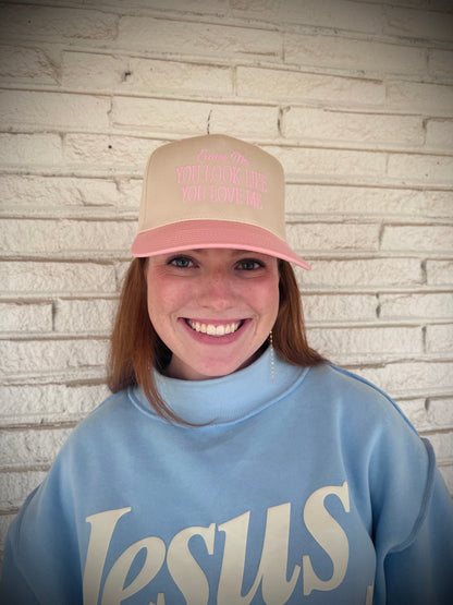 Mad Hatter Women's Excuse Me You Look Like You Love Me Trucker Hat