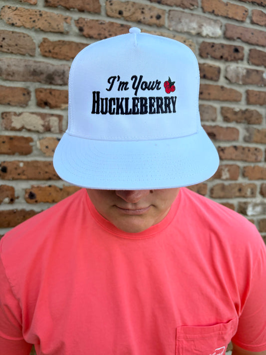 Mad Hatter I'm Your Huckleberry Trucker Snapback Hat