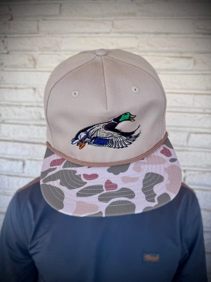 Mad Hatter Mallard Trucker Snapback Hat
