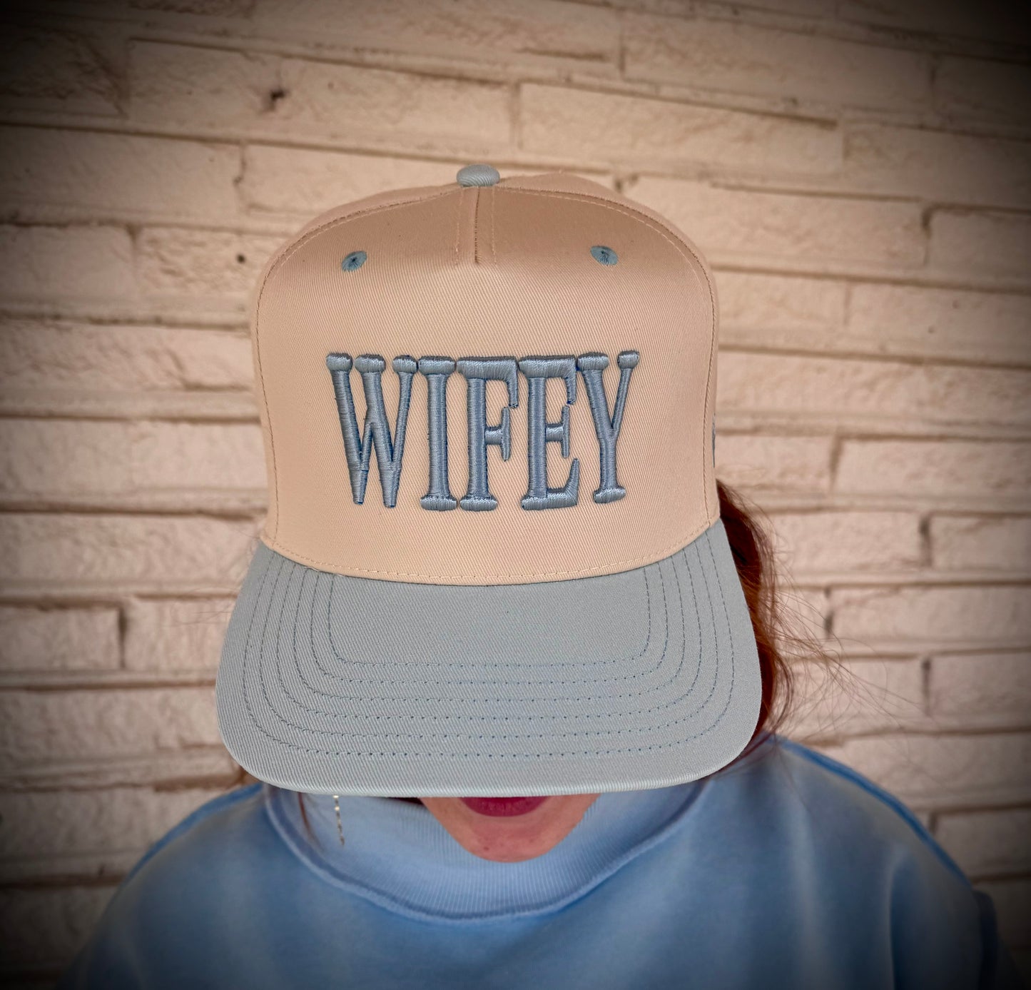 Mad Hatter Wifey Trucker Snapback Hat