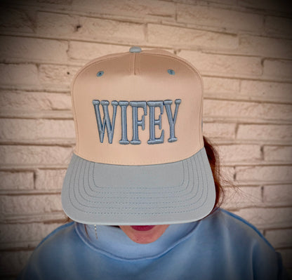 Mad Hatter Wifey Trucker Snapback Hat