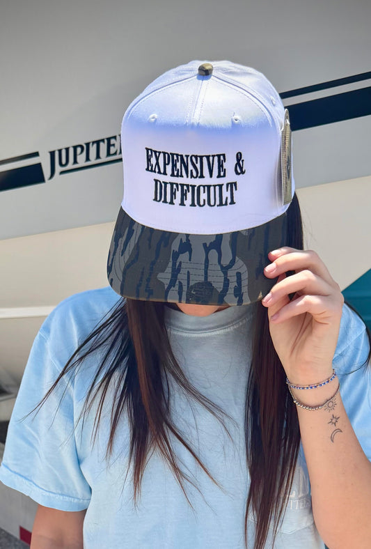 Mad Hatter Women's Expensive and Difficult Trucker Hat