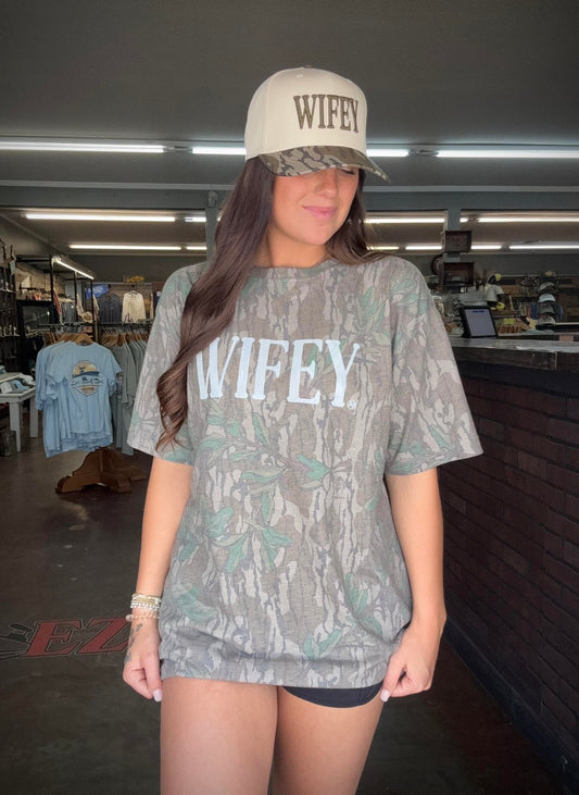 Mad Hatter Mossy Oak Wifey S/S TEE Shirt