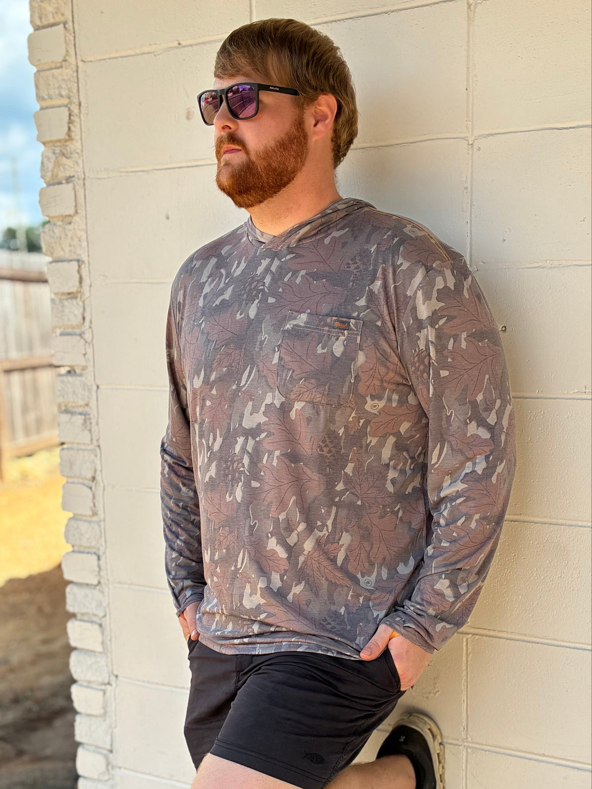 Marsh Wear Apparel Men's Buxton Hagood Hood Knitted Performance L/S Shirt