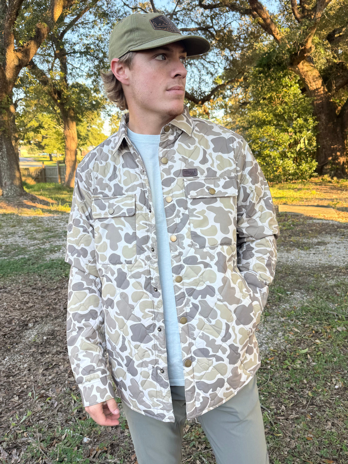 Marsh Wear Apparel Men's Saluda Puff Shacket