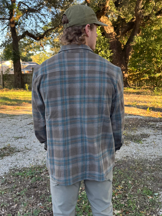 Marsh Wear Apparel Men's Seadrift Overshirt Button Down L/S Shirt