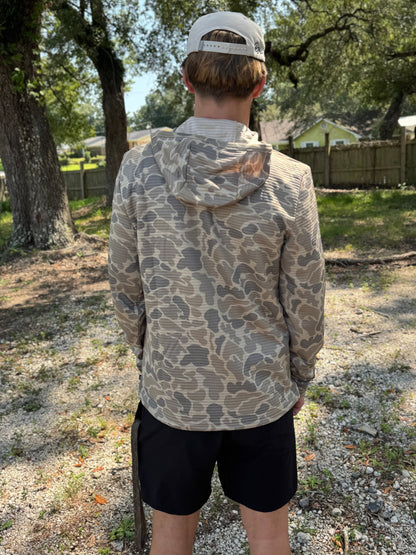 Marsh Wear Men's Sullivan Hagood Pullover Hooded Jacket