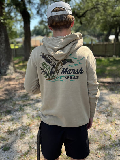 Marsh Wear Men's Wood Duck Hoodie Pullover Jacket