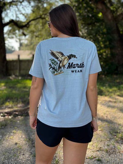 Marsh Wear Women's Heritage Wood Duck S/S TEE Shirt