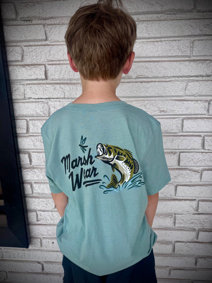Marsh Wear Apparel Youth Heritage Bass S/S TEE Shirt