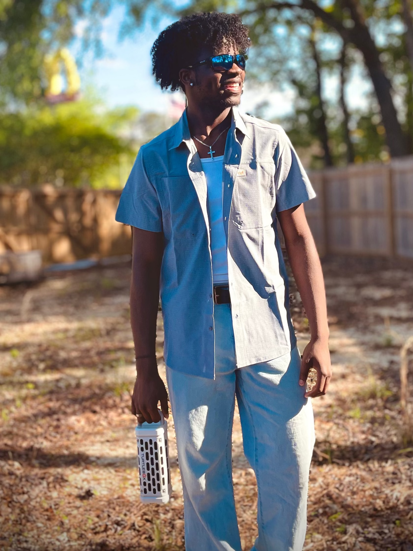 Marsh Wear Apparel Men's Lenwood S/S Button Down Shirt