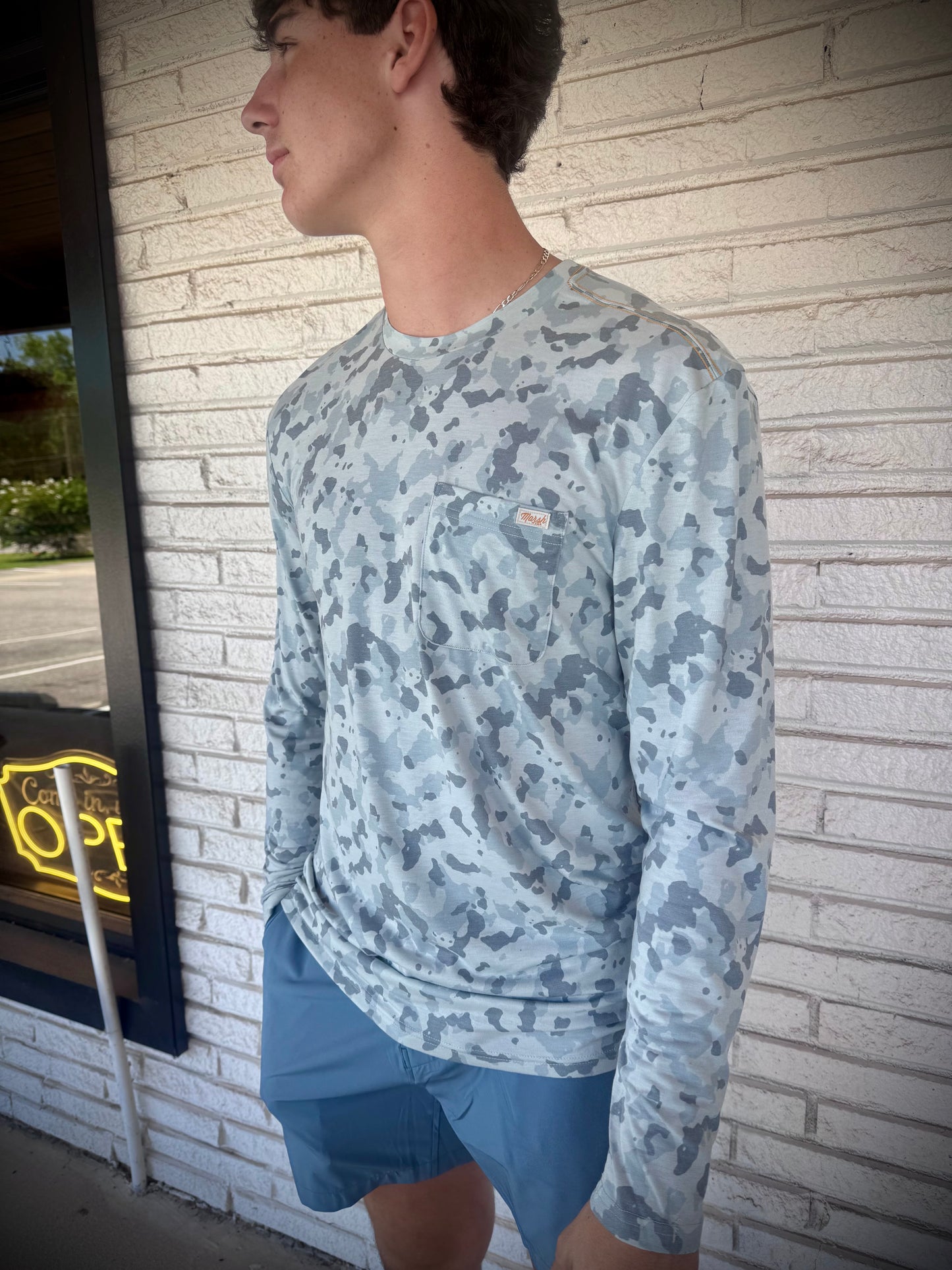 Marsh Wear Apparel Men's Buxton Hagood L/S Knitted Shirt
