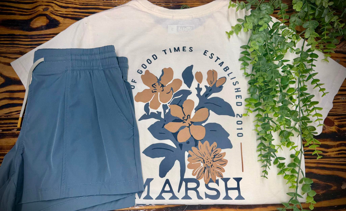 Marsh Wear Apparel Women's Bloom S/S TEE Shirt