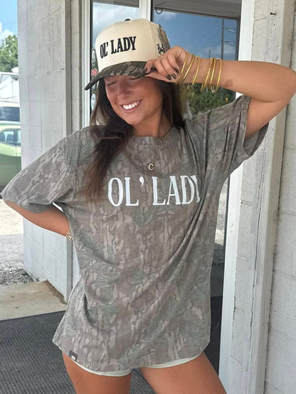Mad Hatter Women's Mossy Oak OL Lady S/S TEE Shirt