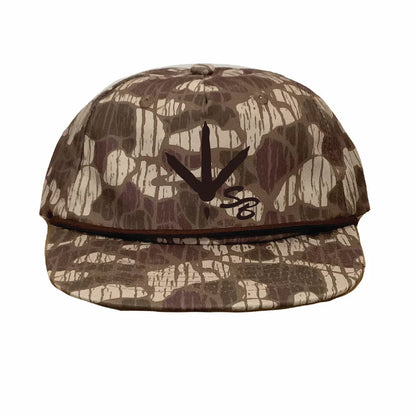 Speckle Bellies Turkey Track SB Rope Snapback Hat