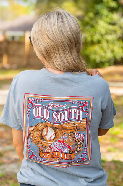 Old South Apparel Baseball Treats S/S TEE Shirt