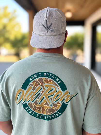 Old Row Outdoors 80s Camo Circle Pocket S/S TEE Shirt