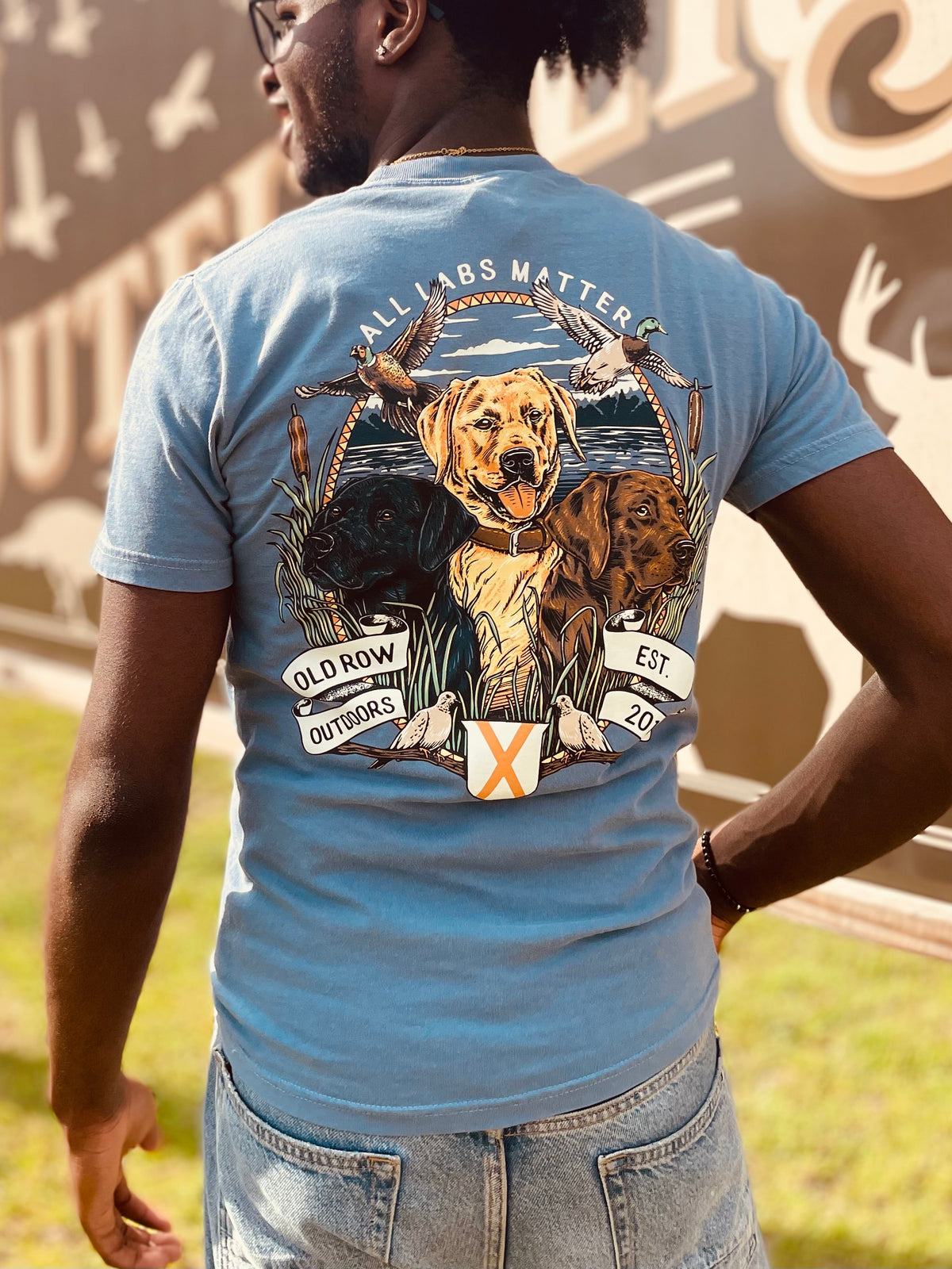 Old Row Outdoors All Labs Matter Pocket S/S TEE Shirt