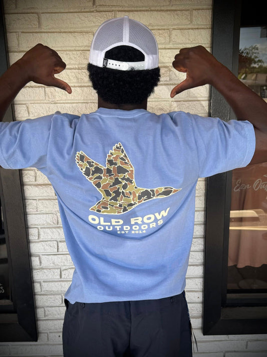 Old Row Outdoors Flying Duck Pocket S/S TEE Shirt