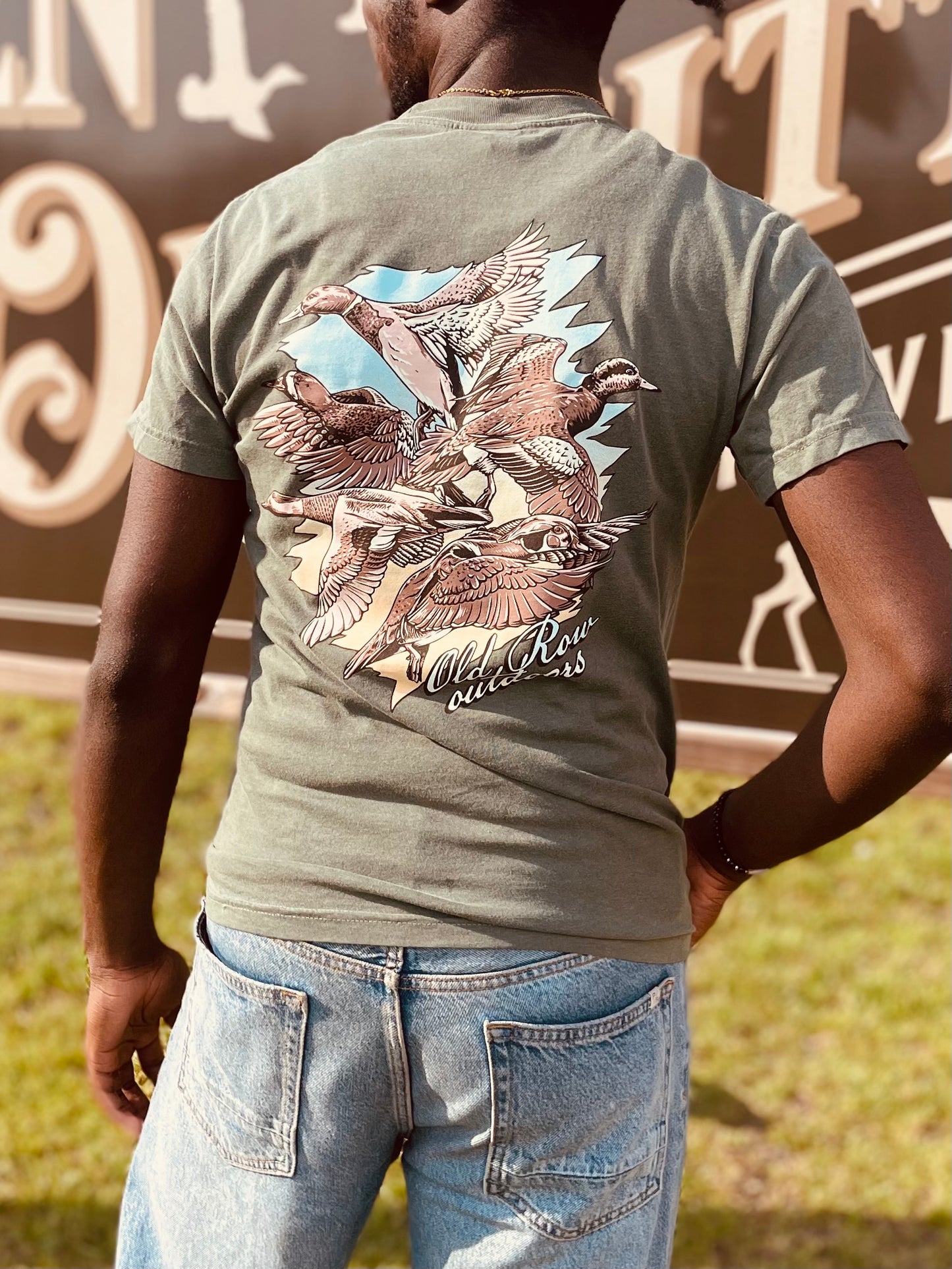 Old Row Outdoors The Five Ducks Pocket S/S TEE Shirt
