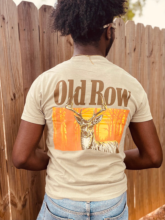 Old Row Outdoors The Smoking Buck Pocket S/S TEE Shirt