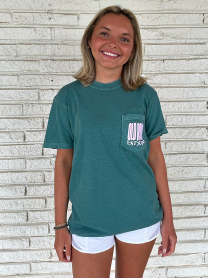 Old Row Outdoors Women's Chicks Pocket S/S TEE Shirt