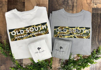 Old South Apparel Thicket Camo Logo S/S TEE Shirt