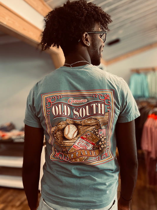 Old South Apparel Baseball Treats S/S TEE Shirt