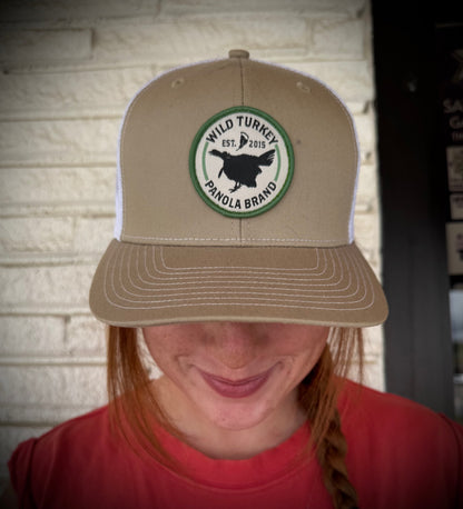 Panola Brand Wild Turkey Patch Trucker Snapback Hat