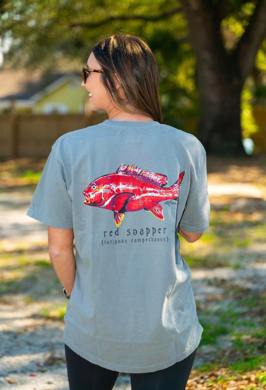 PHINS Apparel Red Snapper S/S TEE Shirt