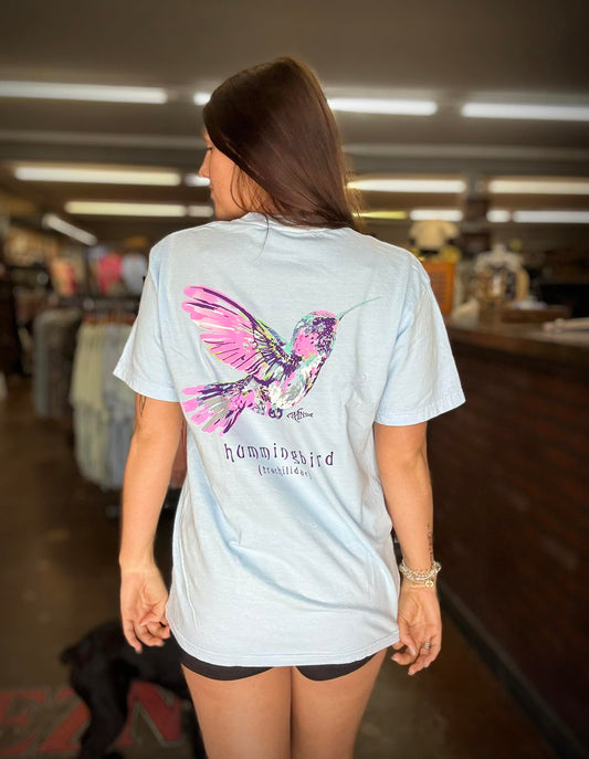 PHINS Apparel Women's Hummingbird Non Pocket S/S TEE Shirt