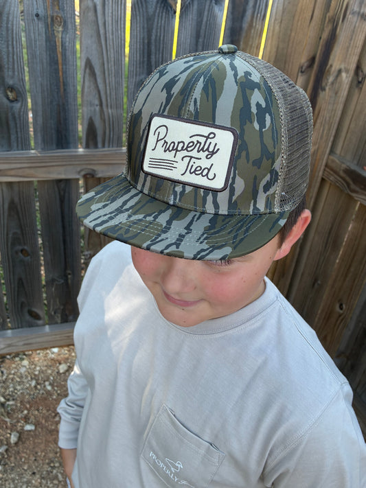 Properly Tied LD Youth Sportsman Trucker Snapback Hat