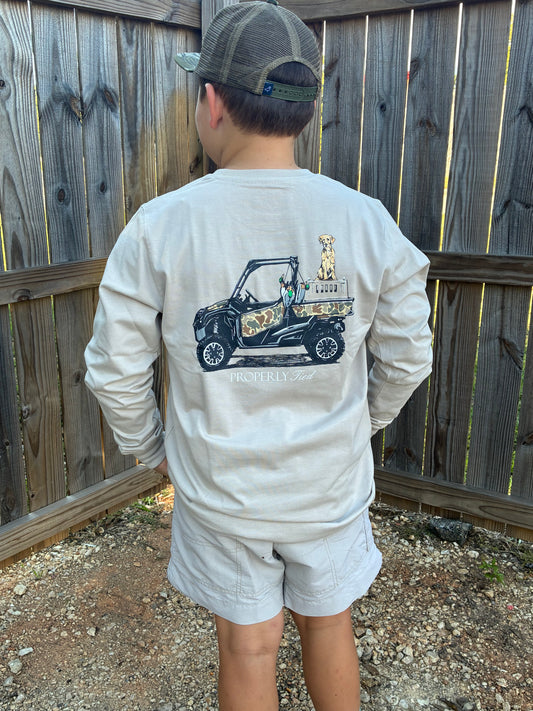 Properly Tied Youth Boys Trail Tradition L/S TEE Shirt
