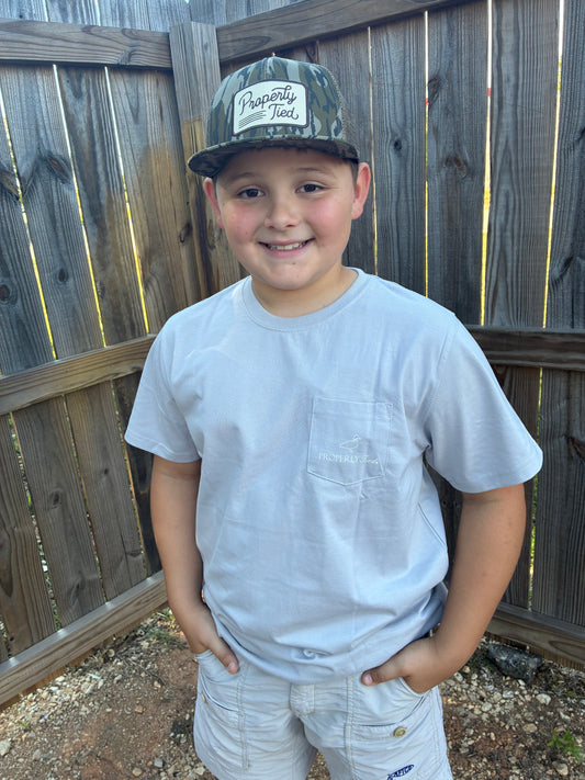 Properly Tied Youth Boys Mossy Oak The Call S/S TEE Shirt