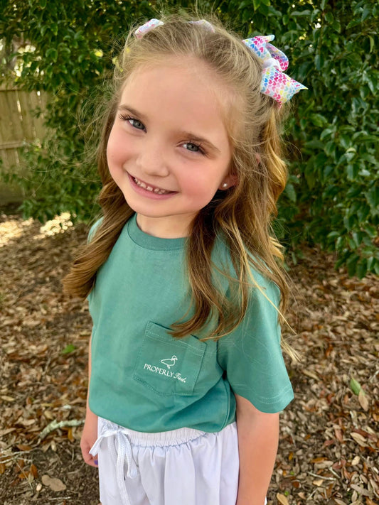 Properly Tied Youth Set the Hook S/S TEE Shirt