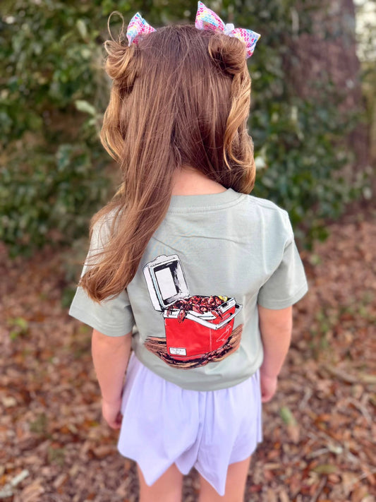 Properly Tied Youth Crawfish Cooler S/S TEE Shirt
