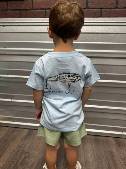 Properly Tied Youth Boys Swimbait S/S TEE Shirt
