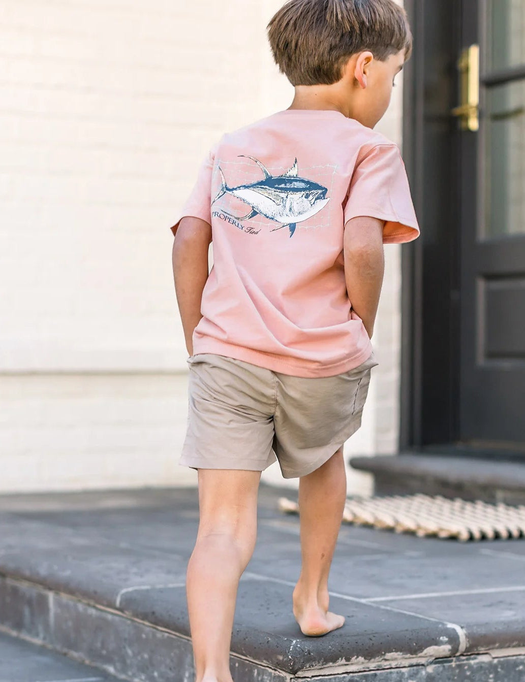 Properly Tied Youth Boys Tuna S/S TEE Shirt