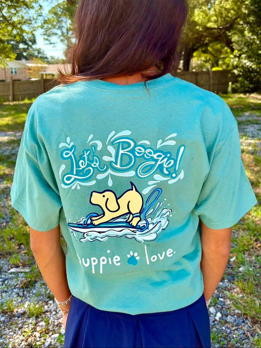 Puppie Love Youth Girls Let's Boogie Pup S/S TEE Shirt