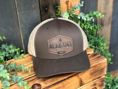 Range Leather Co. Alabama Established Snapback Hat