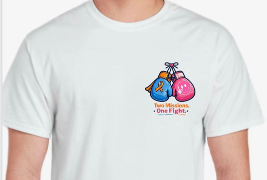 PRE-ORDER Two Missions One Fight S/S Tee