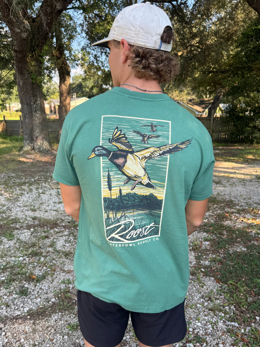 Roost Waterfowl Roost First Flight S/S TEE Shirt
