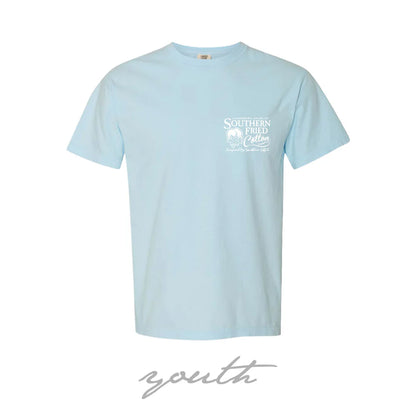 Southern Fried Cotton Youth Girls Boots & Bows S/S TEE Shirt