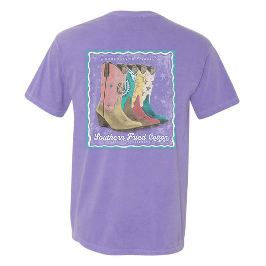 Southern Fried Cotton Women's Color Me Country S/S TEE Shirt