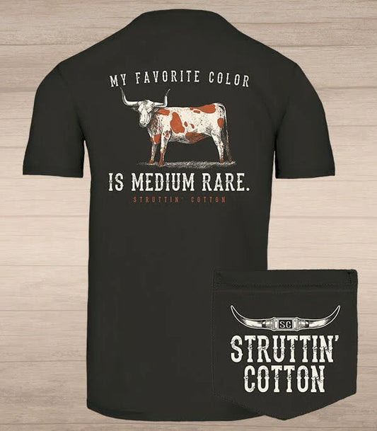 Struttin' Cotton Medium Rare S/S TEE Shirt
