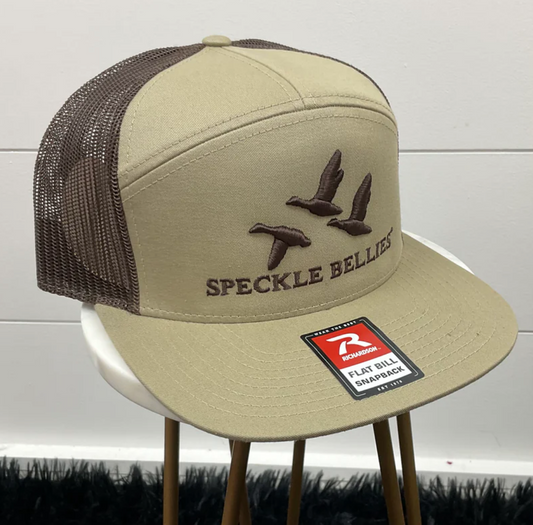 Speckle Bellies 3G 3D 7 Panel Snapback Hat