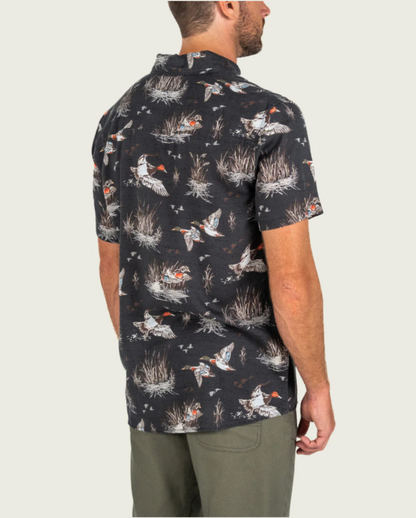 Marsh Wear Apparel Men's Hagood Woven S/S Button Down Shirt