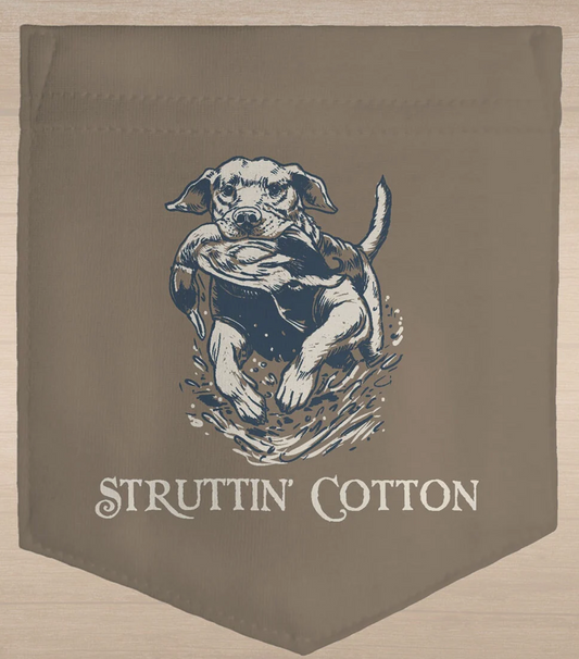 Struttin Cotton Duck Dog S/S TEE Shirt