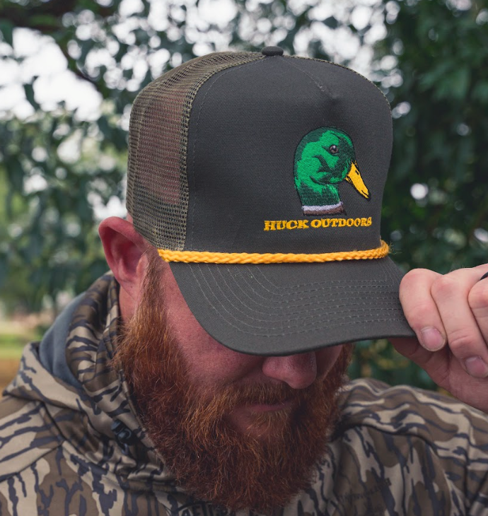 Huck Outdoors Men's Greenhead-Backroads Edition Snapback Hat