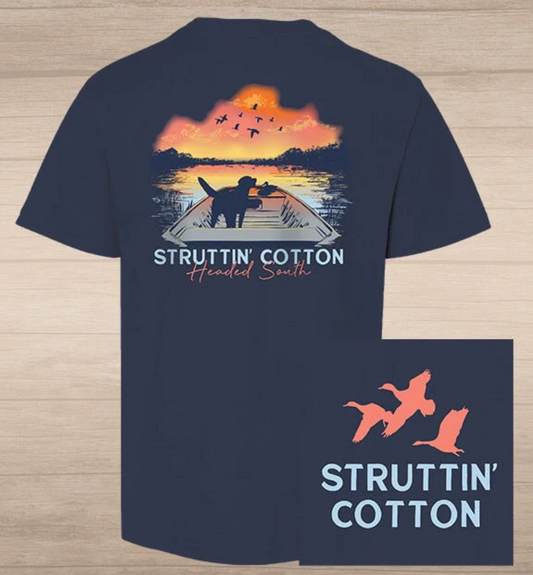 Struttin Cotton Youth Headed South S/S TEE Shirt